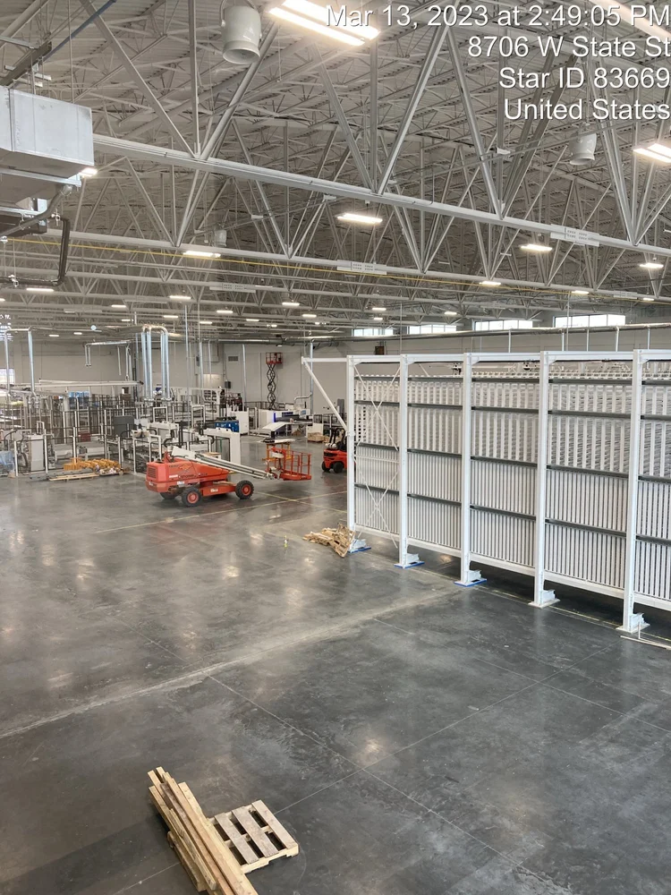 Greyloch Warehouse Shelving Installation greyloch high-bay warehouse interior