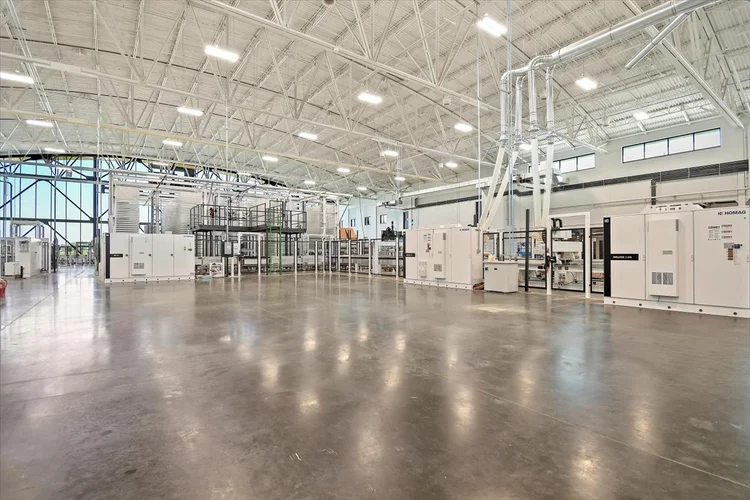 Greyloch Manufacturing Facility Interior greyloch large-format CNC manufacturing floor