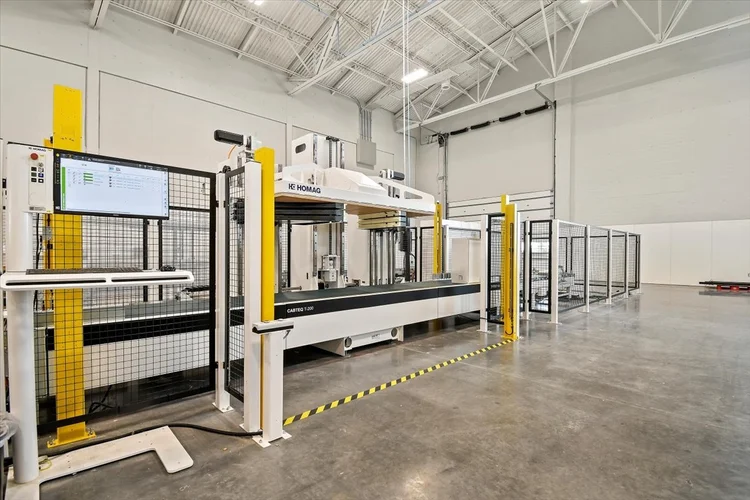 Greyloch CNC Panel Processing Equipment greyloch CNC panel processing machine with safety guards