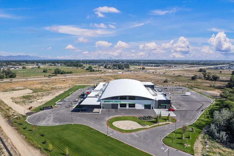 Greyloch Campus Aerial View aerial view of Greyloch campus and surrounding grounds