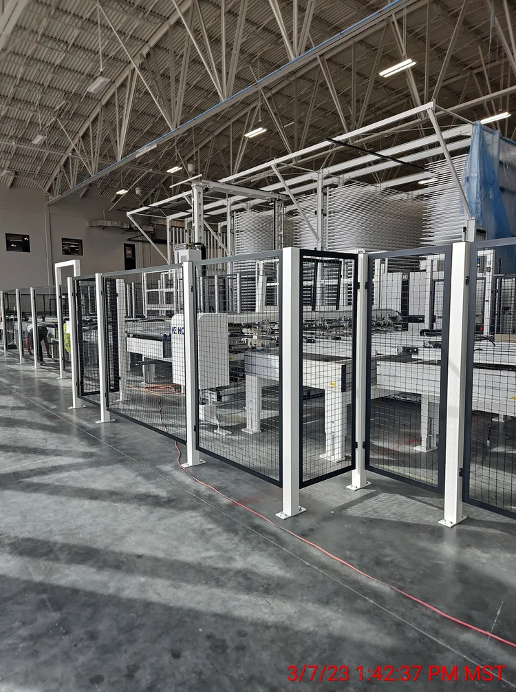 Greyloch Wire Mesh Partition System greyloch modular wire mesh security partitions